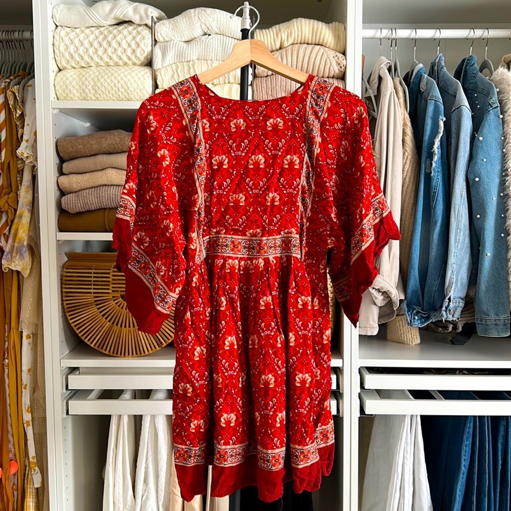Cute red tunic